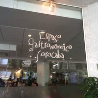 Photo taken at Espaço Gastronômico Sorocaba by Daniela T. on 3/11/2014
