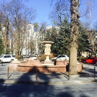 Photo taken at Фонтан на Шовковичній by Maksym M. on 3/16/2016