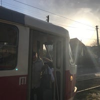 Photo taken at Трамвайна зупинка &amp;quot;Ялинкова&amp;quot; by Maksym M. on 4/28/2017