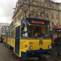 Photo taken at Трамвай-кафе by Maksym M. on 12/27/2015