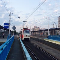 Photo taken at Станція швидкісного трамваю «Генерала Ватутіна» by Maksym M. on 7/15/2016