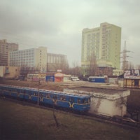 Photo taken at Новоросійська площа by Maksym M. on 2/20/2016