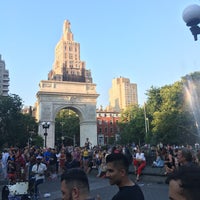 Photo taken at Washington Square Park by India K. on 6/30/2018