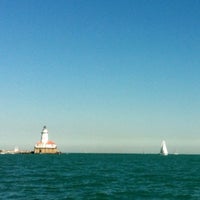 Photo taken at Chicago Harbor Lighthouse by Janet on 9/15/2012