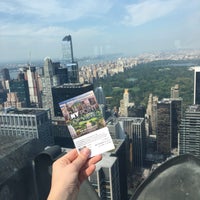 Photo taken at Top of the Rock Observation Deck by Julia Yakymets on 9/8/2016