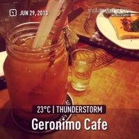 Foto diambil di Geronimo Cafe oleh superdogye 🐶 pada 6/29/2013