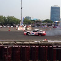 Photo taken at Jakarta Drift Circuit by Alvin d. on 9/14/2013