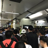 Photo taken at Guanglan Road Metro Station by akira m. on 5/22/2018