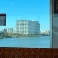 Photo taken at 中川橋梁 by akira m. on 10/26/2022