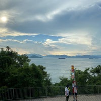 Photo taken at Sai Wan Swimming Shed by akira m. on 9/13/2020