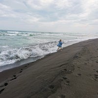 Photo taken at Халактырский пляж by Алена Г. on 6/24/2021