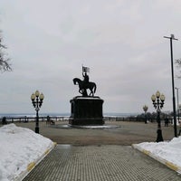 Photo taken at Памятник Князю Владимиру by Алена Г. on 2/26/2022