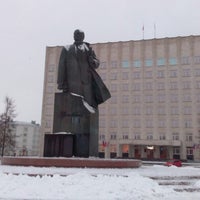 Photo taken at Площадь Ленина by Алена Г. on 1/4/2018