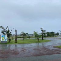 Photo taken at 月見ヶ丘海浜公園 by ใหม่ A. on 7/31/2022
