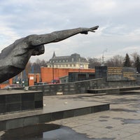 Photo taken at Памятник погибшему солдату by Polina P. on 10/31/2014