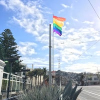 Photo taken at Castro Pride Flag Pole by Patrick B. on 5/22/2019