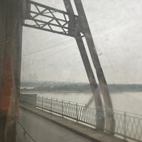 Photo taken at Cầu Long Biên (Long Bien Bridge) by 最終信号 on 3/17/2024