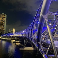Photo taken at The Helix Bridge by 最終信号 on 4/26/2024