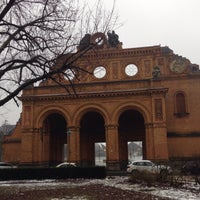Photo taken at Anhalter Bahnhof by Adri N. on 12/31/2014