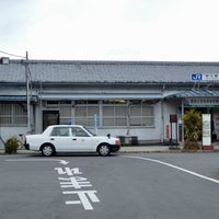 Photo taken at Azuchi Station by r_norvegicus345 on 4/10/2017