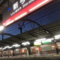 Photo taken at JR Shin-Imamiya Station by leyf on 5/23/2020