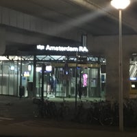 Photo taken at Tram 4 Station RAI - Centraal Station by Anneloes on 11/27/2016