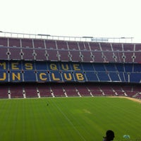 Photo taken at Camp Nou by Serhan on 7/3/2013