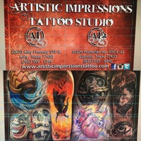 Photo taken at Artistic Impressions Tattoo Studio and Art Gallery by Spiro K. on 9/5/2016