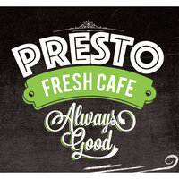 Photo taken at Presto Fresh Cafe by Osiris C. on 5/29/2015
