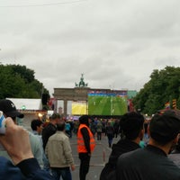 Photo taken at Fanmeile Berlin by Robert E. on 6/23/2018