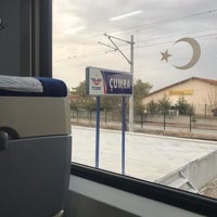Photo taken at Çumra Tren İstasyonu by ⏭ PUCCA ⏮ on 2/8/2019