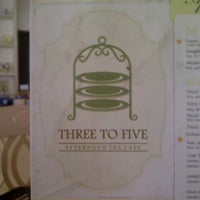 4/25/2014にVania M.がThree to Five Afternoon Tea Cafeで撮った写真