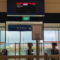 Photo taken at Departure Hall | Tanah Merah Ferry Terminal by Lia R. on 5/15/2022