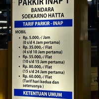 Photo taken at Parkir Inap Baru Bandara Soekarno Hatta by Lia R. on 2/11/2023