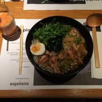 Photo taken at wagamama by Ines B. on 11/4/2017