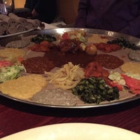 Photo taken at Etete Ethiopian Cuisine by Yuval Z. on 4/2/2016