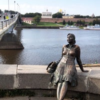 Photo taken at Памятник туристке by LenKo on 9/12/2019