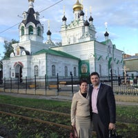 Photo taken at Храм Иверской иконы Божией Матери by Julia S. on 5/17/2015