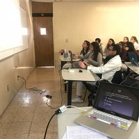 Photo taken at Facultad De Ciencias De La Salud (Universidad Anahuac) by Liliana P. on 2/2/2018