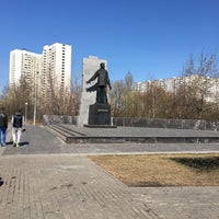 Photo taken at Памятник поэту-герою Мусе Джалилю by Сергей А. on 4/12/2016