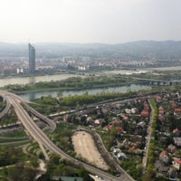 Photo taken at Danube Tower by Elena M. on 4/24/2013