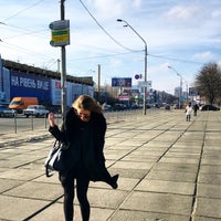 Photo taken at Kosmonavtiv Square by Valeriya K. on 2/8/2016