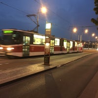 Photo taken at Holešovická tržnice (tram, bus) by Ahastudio on 5/3/2017