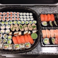 Photo taken at Wasabi Fresh Sushi by Tereza K. on 2/10/2014