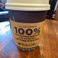 Photo taken at Peet&amp;#39;s Coffee &amp;amp; Tea by Taija A. on 1/14/2023