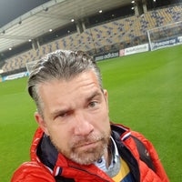 Photo taken at Stadion Ljudski Vrt by Matej Š. on 11/8/2018