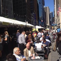Photo taken at Garment District Outdoor Food Market by Urbanspace by Mandar M. on 9/17/2014