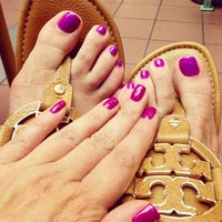Photo taken at Green Lovers Nail Boutique by Azul C. on 5/12/2014