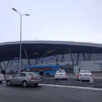 Photo taken at Терминал прилёта by Nina R. on 2/21/2015