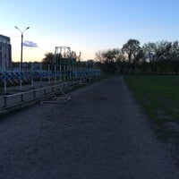 Photo taken at Стадион Суворовского училища by Александр К. on 5/3/2014